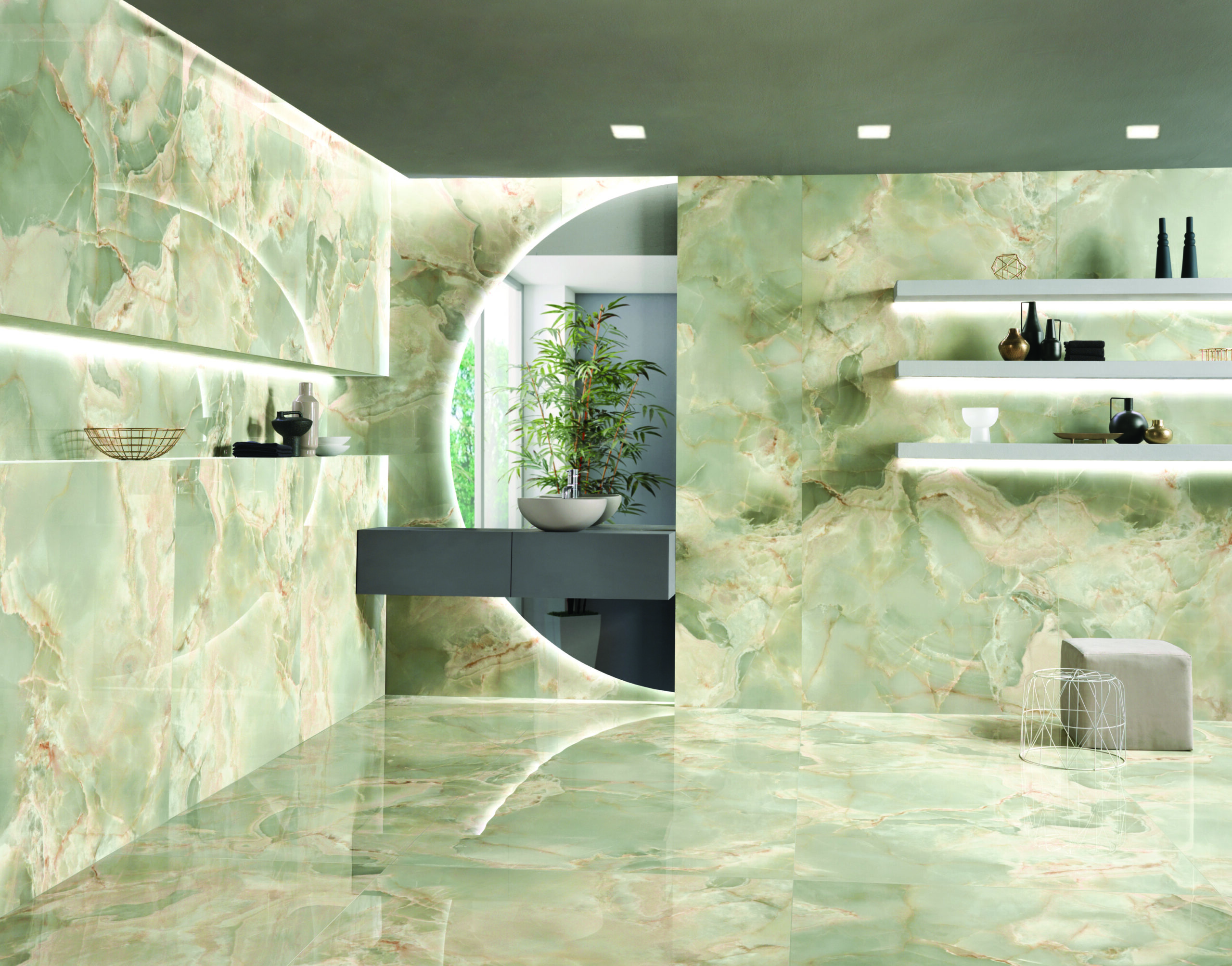 Jade Megaslim Porcelain Slabs Design in Australia