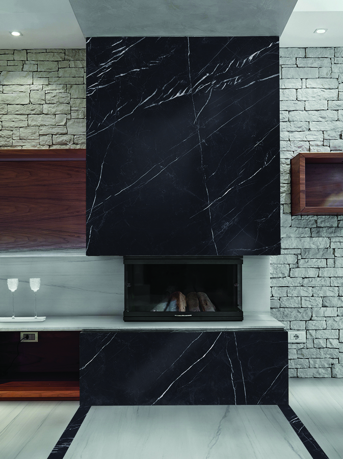 Marquina Black Porcelain Design in Australia