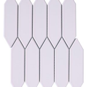 Picket Pink Gloss Mosaic Tile Design in Australia