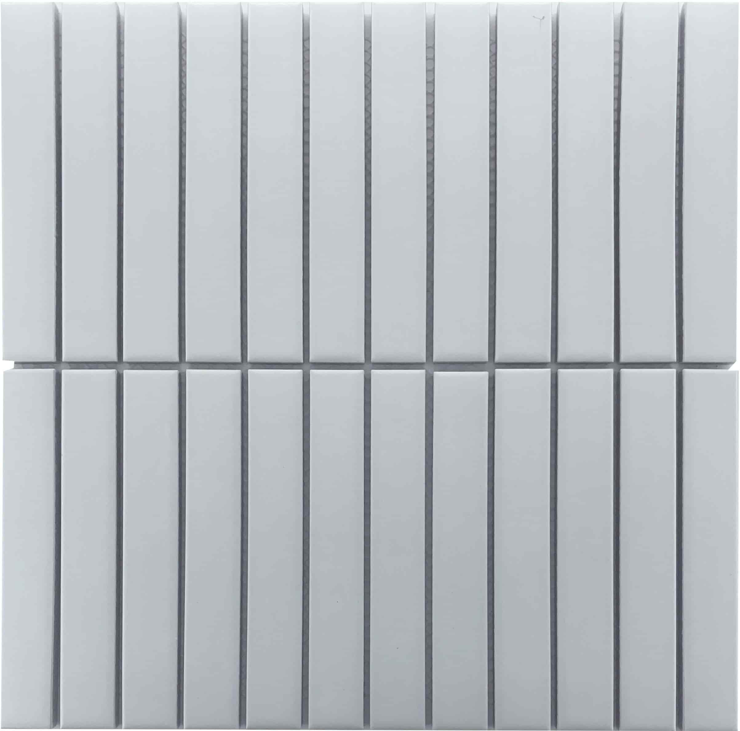 Kit Kat White Matt Mosaic Tile For Australian Spaces