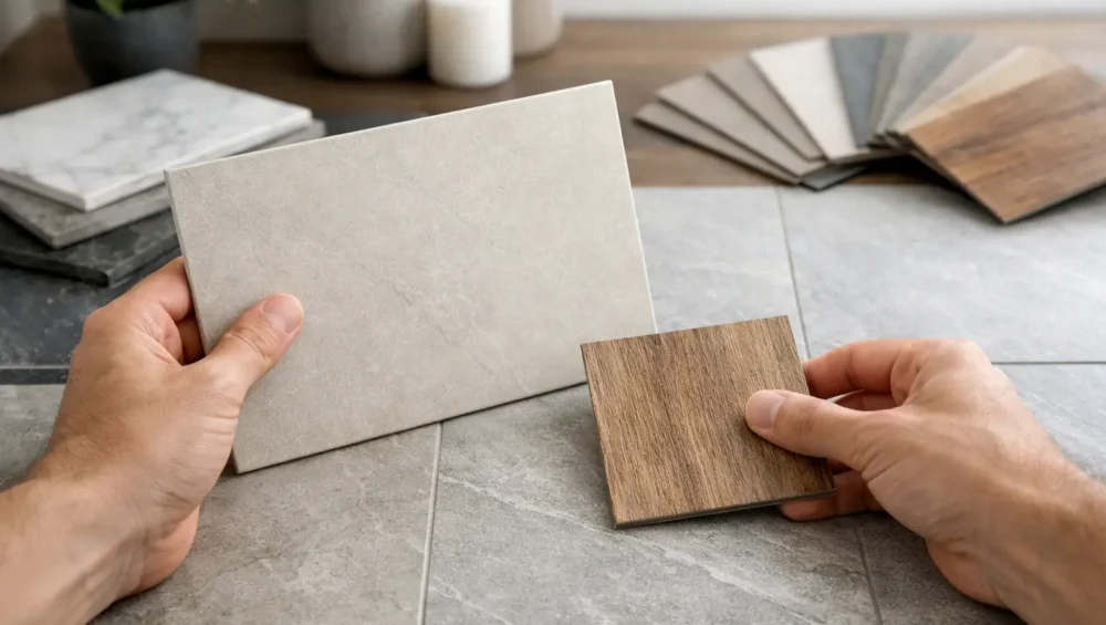 How to Match Wall and Floor Tiles