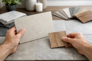 How to Match Wall and Floor Tiles