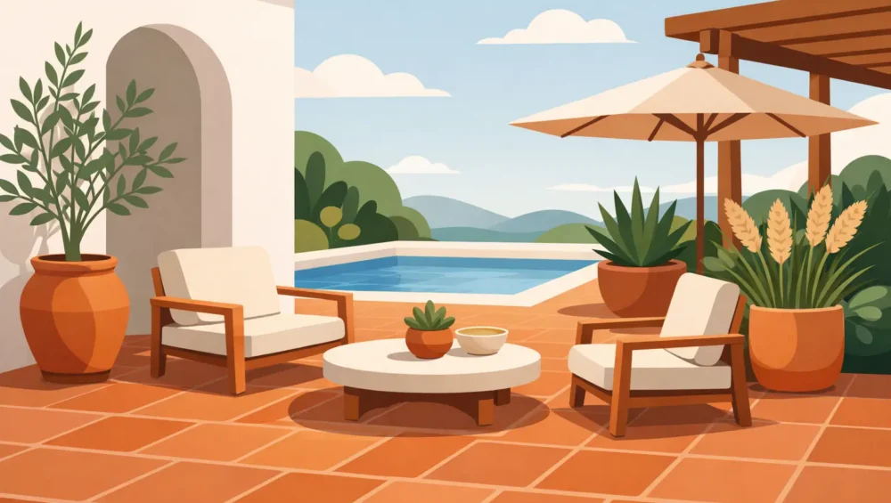 Terracotta Tiles for Outdoor Spaces