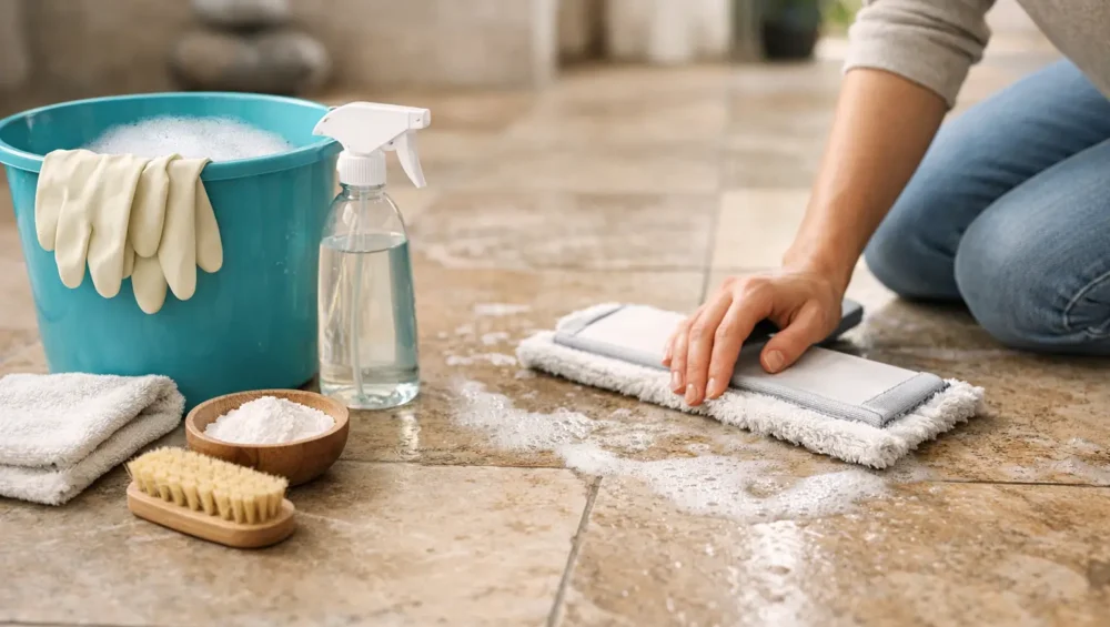 How to Clean Natural Stone Tiles Without Damage