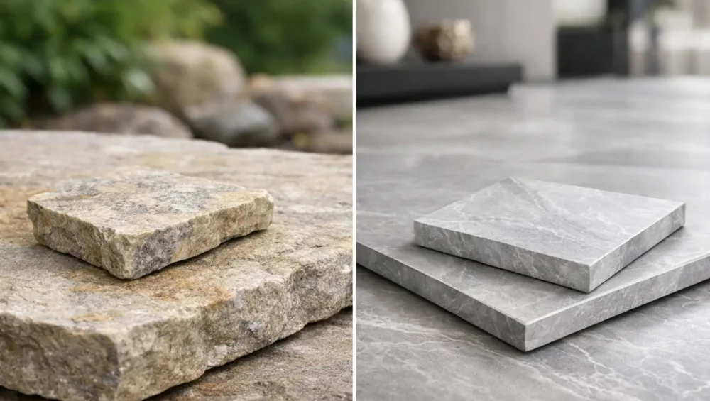 Natural Stone vs Porcelain: Which Fits Best?