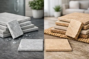 Porcelain vs Ceramic Tiles for Every Room