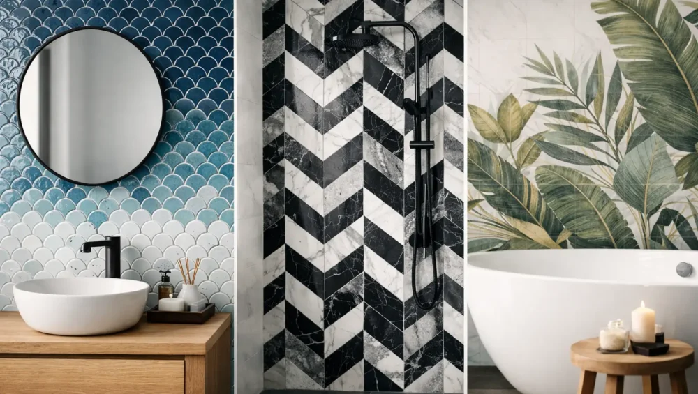 A Guide to Bathroom Feature Tiles That Stand Out