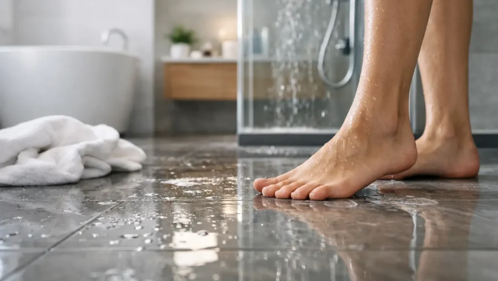 Are Glossy Tiles Slippery for Bathrooms?