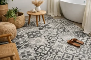 How to Style Patterned Floor Tiles Beautifully
