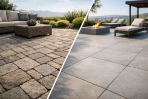 Pavers vs Outdoor Tiles for Elevated Exteriors