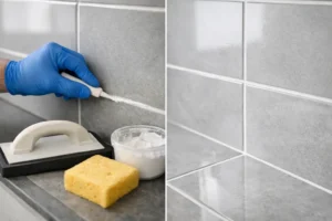 Tile Grout Repair for a Polished Finish