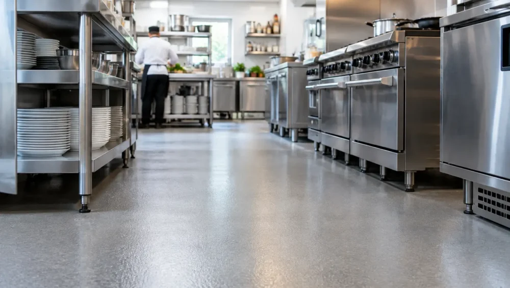 Commercial Kitchen Flooring That Performs
