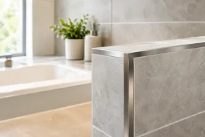Tile Edge Trims That Finish a Room Beautifully